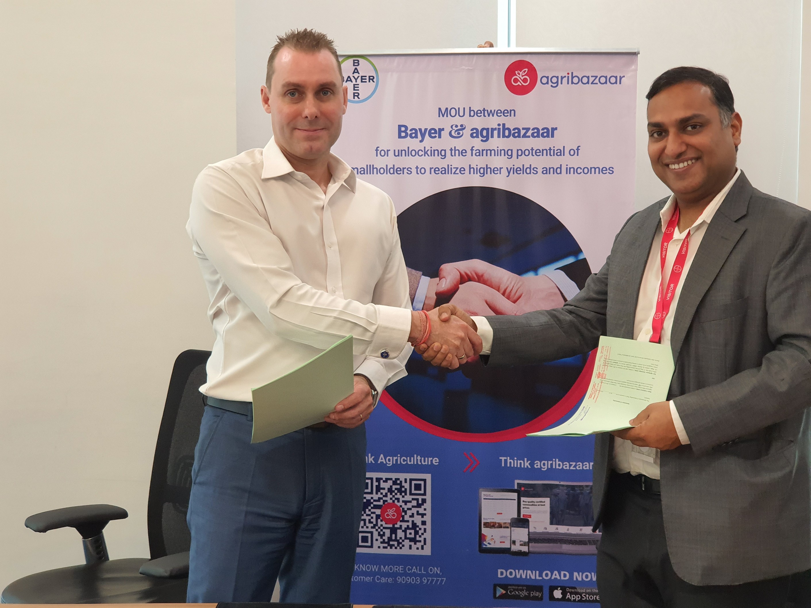 Bayer & agribazaar sign partnership 1_3.jpg Bayer & agribazaar sign partnership 1_3.jpg